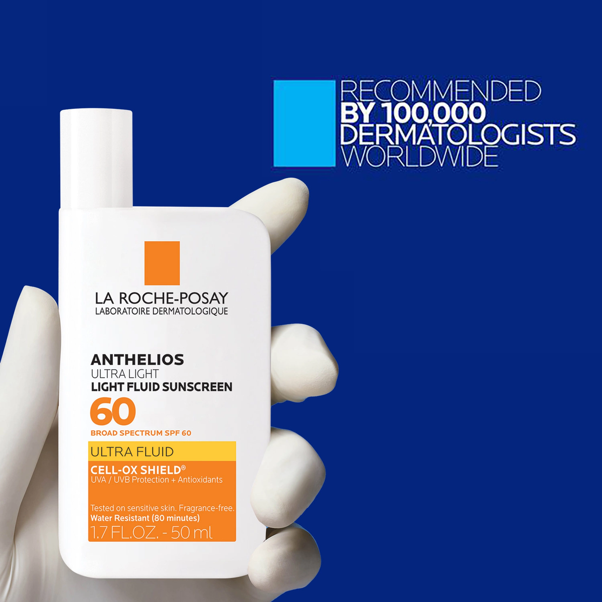 La Roche-Posay Anthelios Ultra Light Fluid Facial Sunscreen SPF 60
