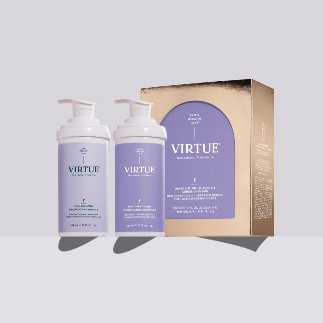 Virtue HOLIDAY 2025: Full Shampoo & Conditioner Pro-Size Duo