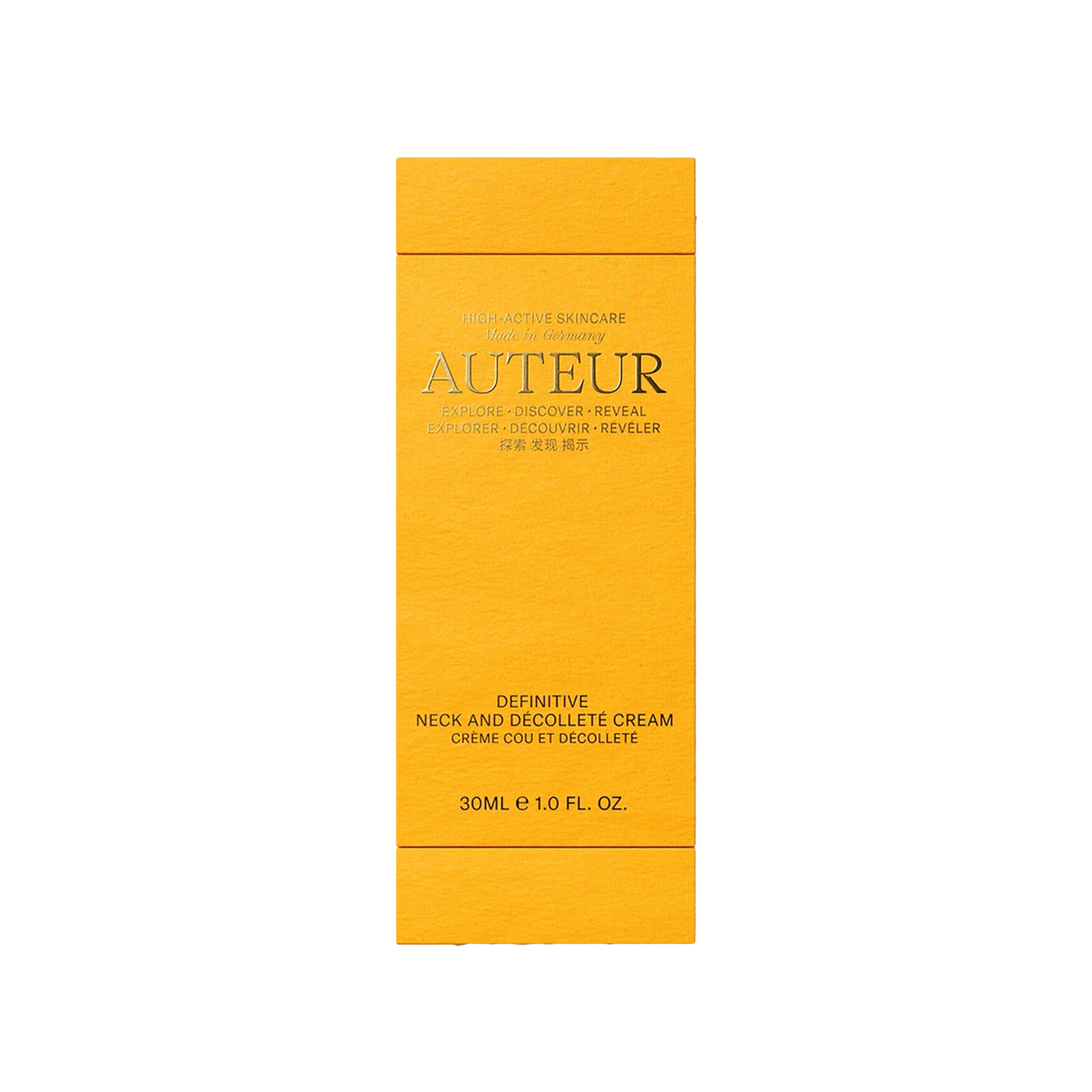 Auteur Definitive Neck and Décolleté Cream