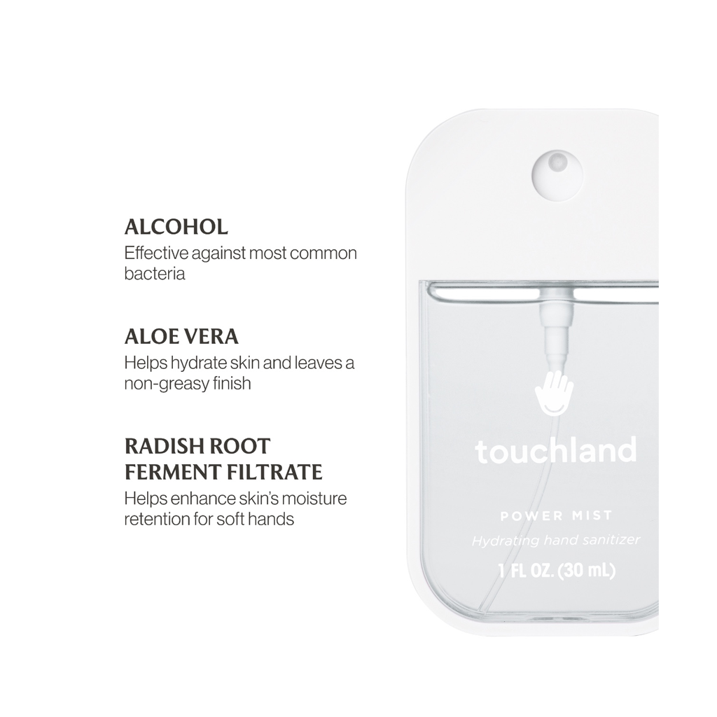 Touchland Power Mist Hydrating Hand Sanitizer - Beach Coco