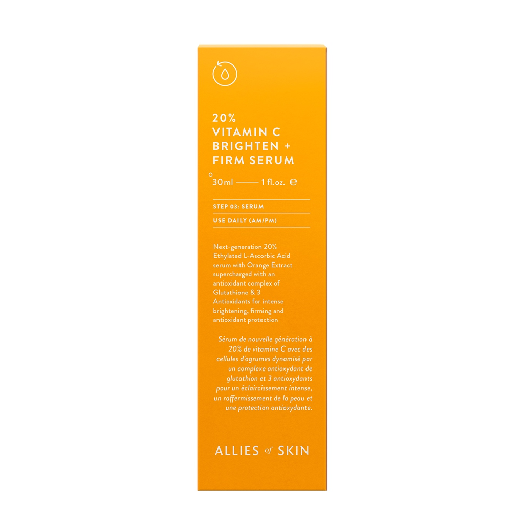 Allies of Skin 20% Vitamin C Brighten + Firm Serum