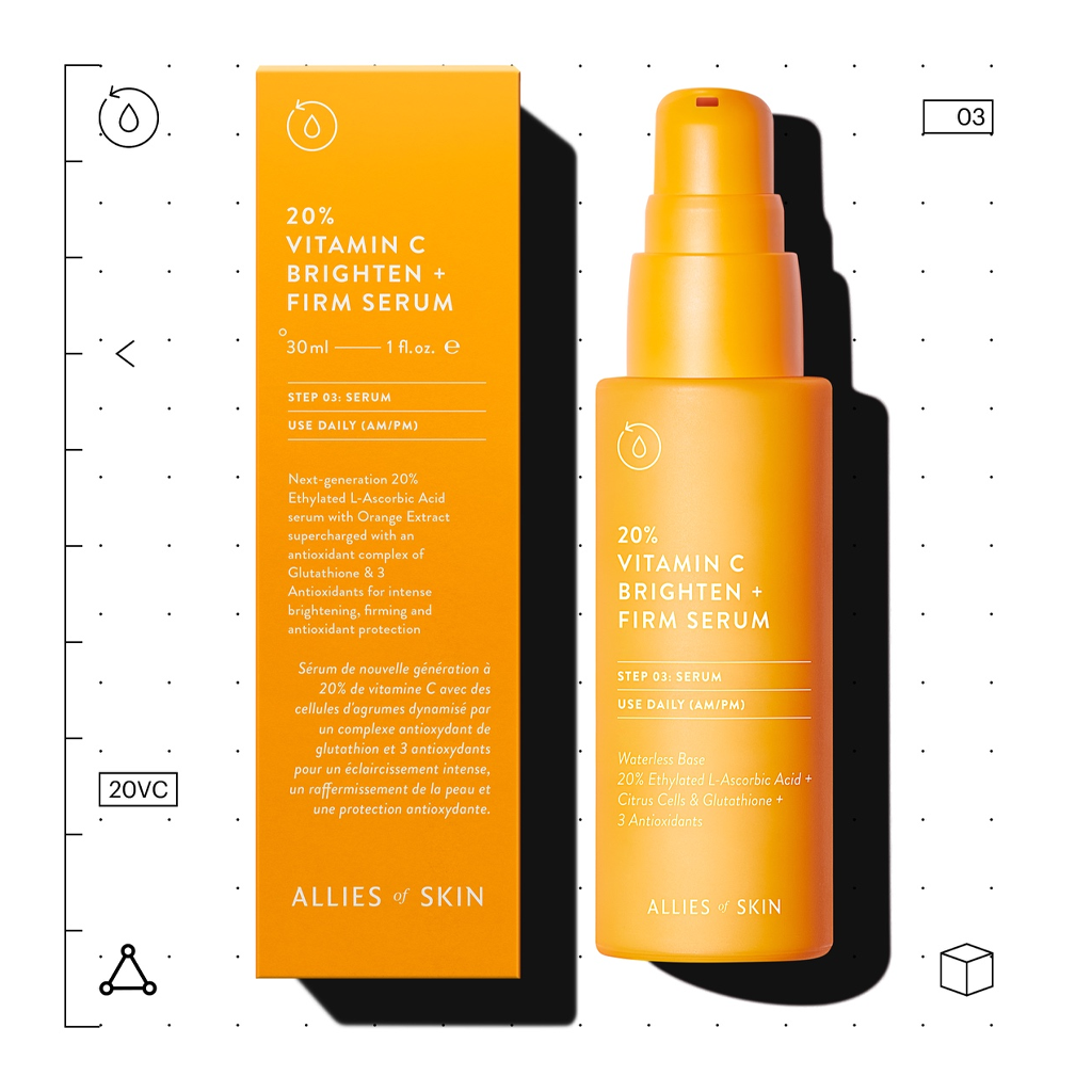 Allies of Skin 20% Vitamin C Brighten + Firm Serum