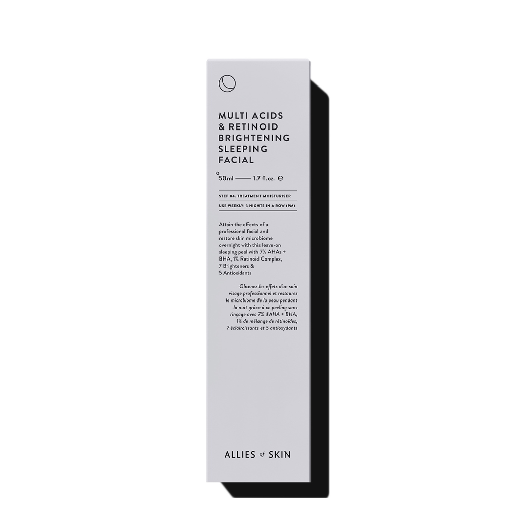 Allies of Skin Multi Acids & Retinoid Brightening Sleeping Facial