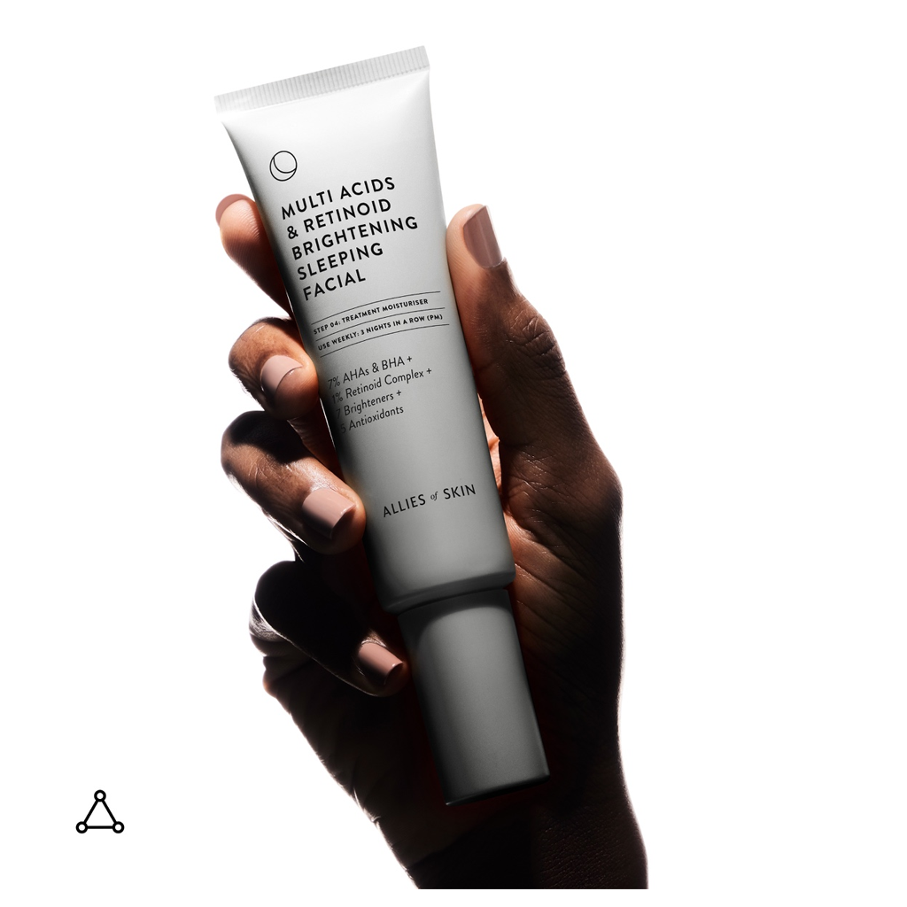 Allies of Skin Multi Acids & Retinoid Brightening Sleeping Facial