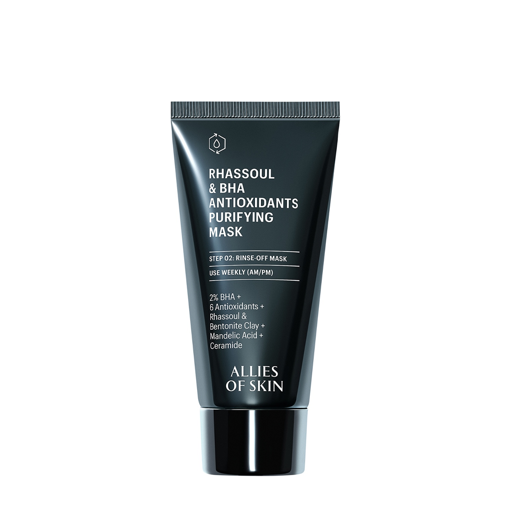 Allies of Skin Rhassoul & BHA Antioxidants Purifying Mask
