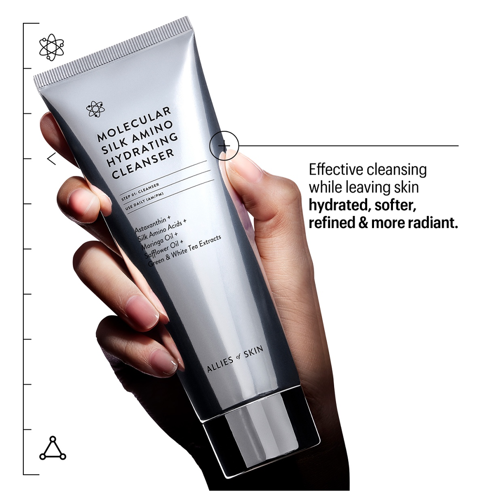 Allies of Skin Molecular Silk Amino Hydrating Cleanser