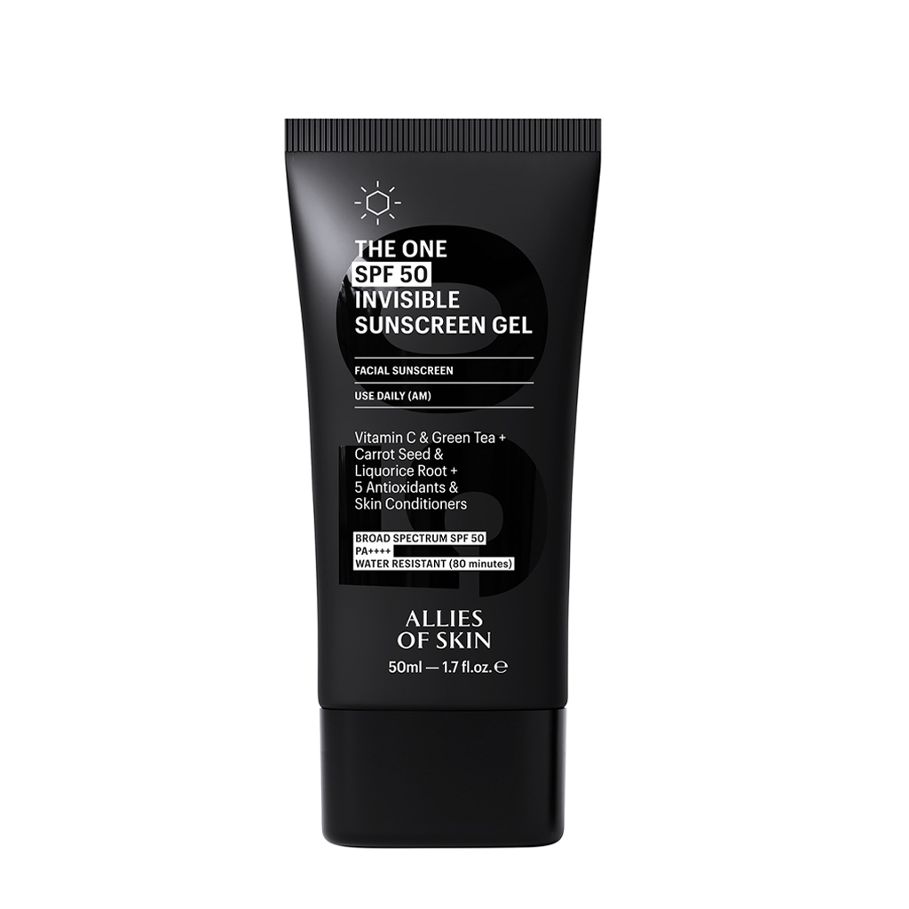 ALLIES OF SKIN THE ONE SPF 50 日焼け止め50ml Allies of Skin THE ONE SPF 50 Invisible Sunscreen Gel – dermavenue