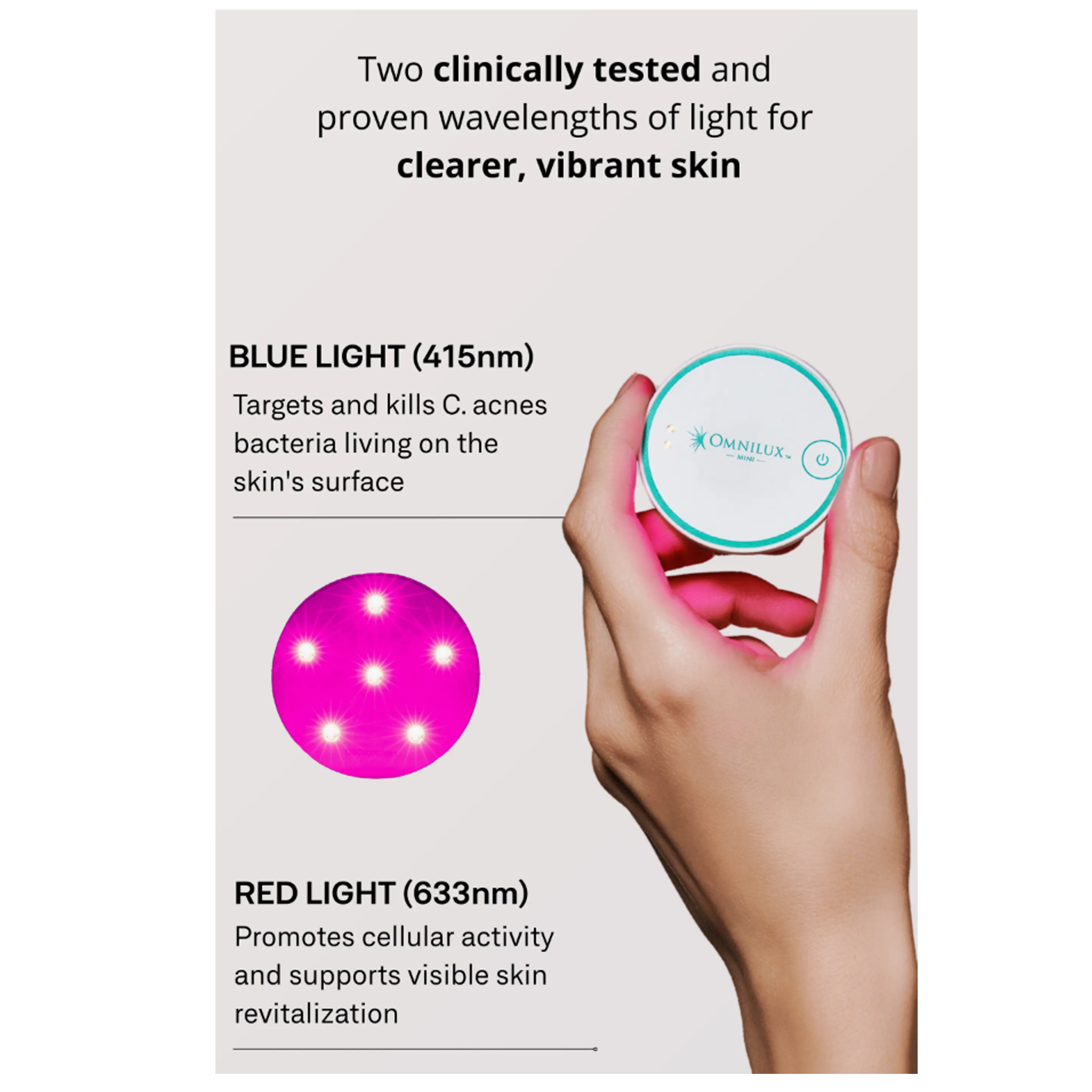 Omnilux Mini Blemish Eraser