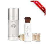Jane Iredale Powder-Me SPF 30 Dry Sunscreen Refillable Brush (Nude) + SkinMedica TNS Advanced+ Serum Bundle