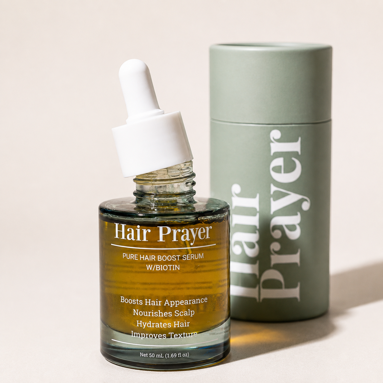 Hair Prayer Pure Hair Growth Serum (Longer, Thicker, Healthier Hair)