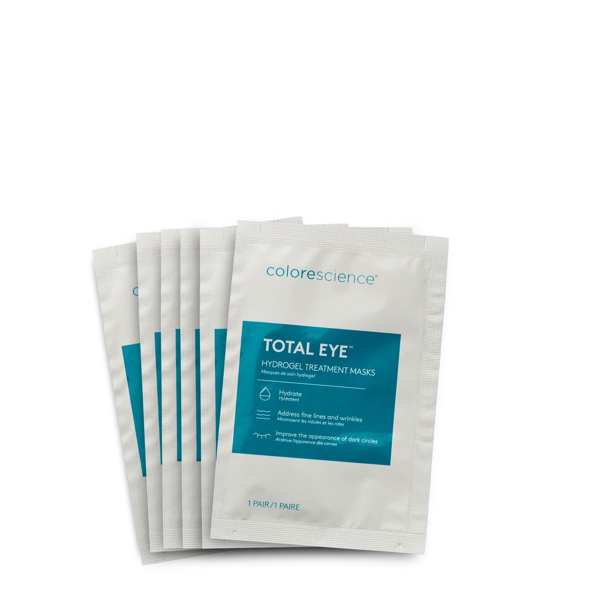 Colorescience Total Eye® Hydrogel Treatment Masks (6 pairs) - Free Gift