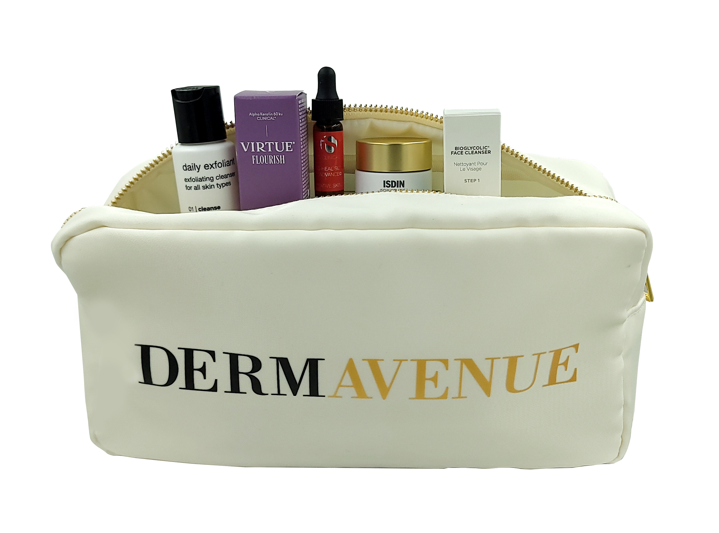 DermAvenue Cosmetic Bag + Samples