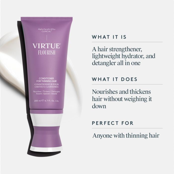 Virtue Flourish Conditioner for Thinning Hair