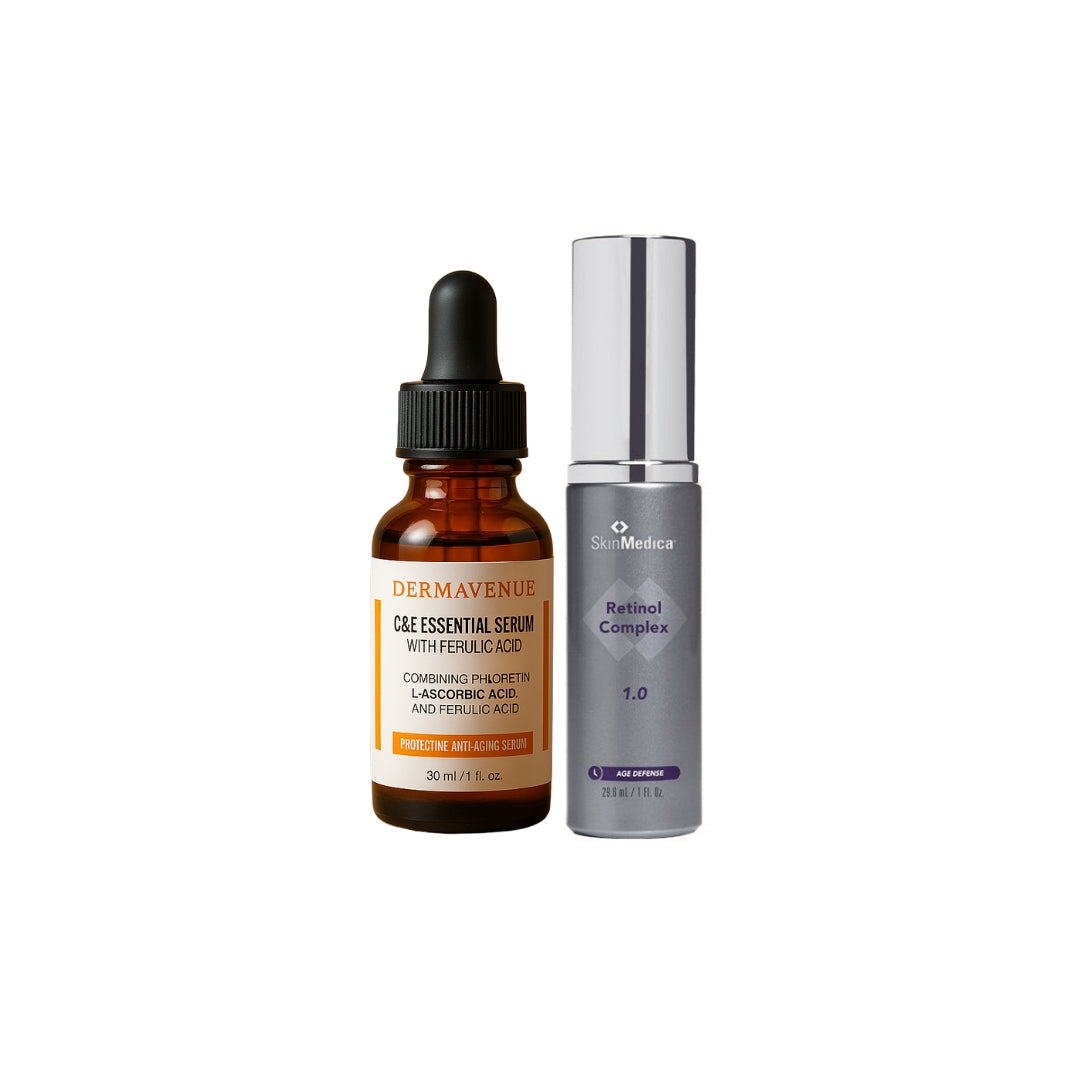 SkinMedica Retinol Complex 1.0 Plus Dermavenue C & E Essential Serum with Ferulic Acid*