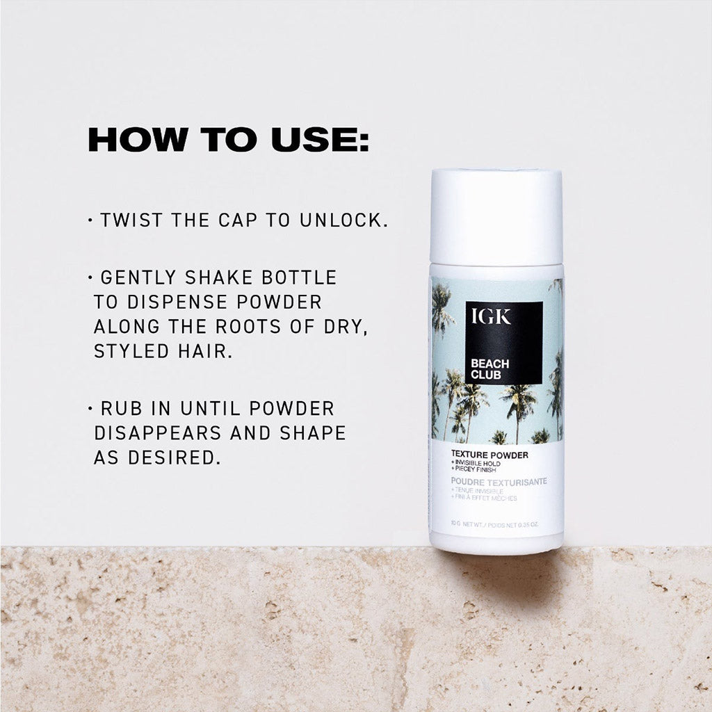 IGK Beach Club Texture Powder