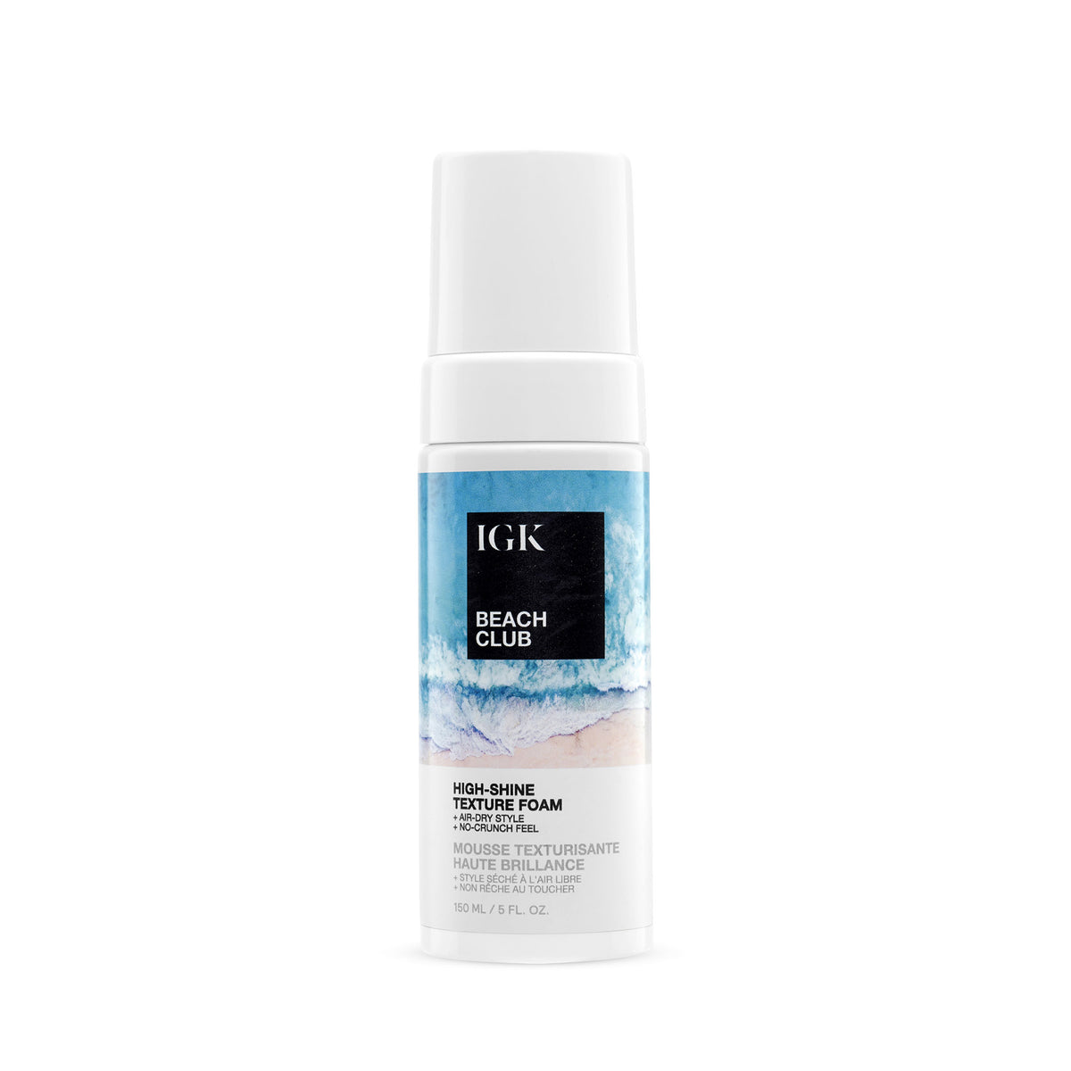 IGK Beach Club High-Shine Texture Foam