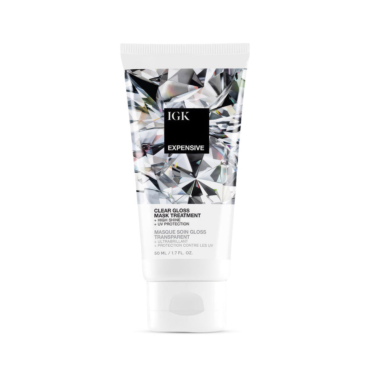 IGK Expensive Glaze Clear Gloss Top Coat (Travel Size)