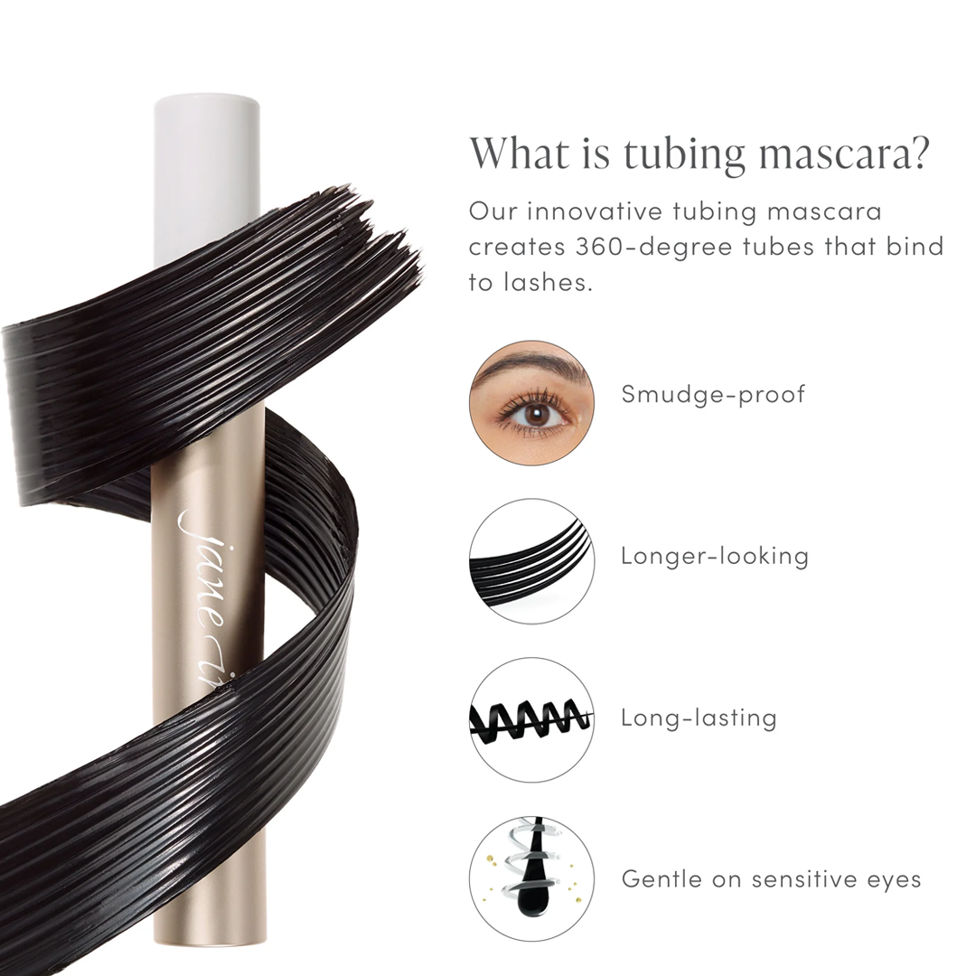 Jane Iredale NEW Lash Fixation Length & Definition Tubing Mascara