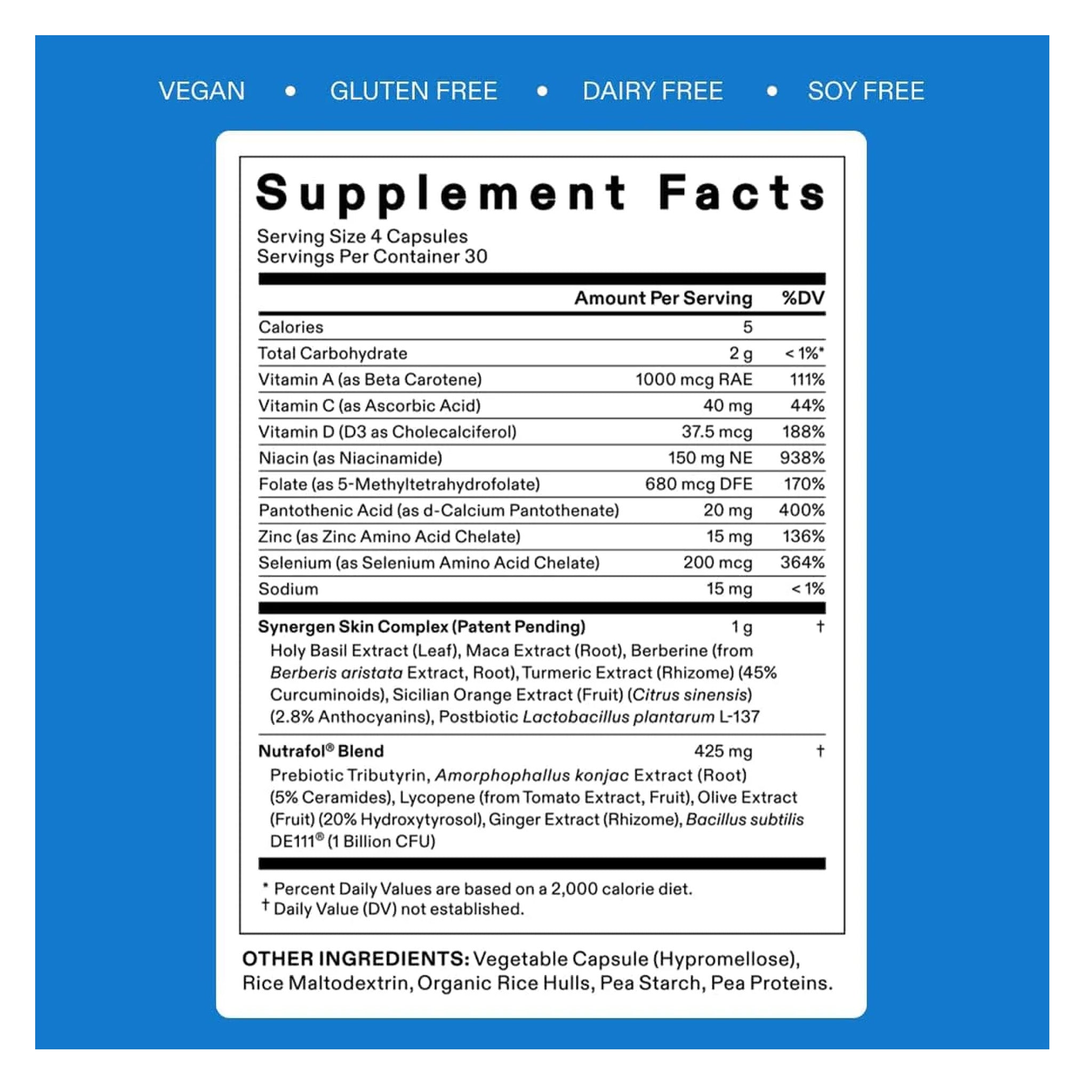 Nutrafol Women Clear Skin