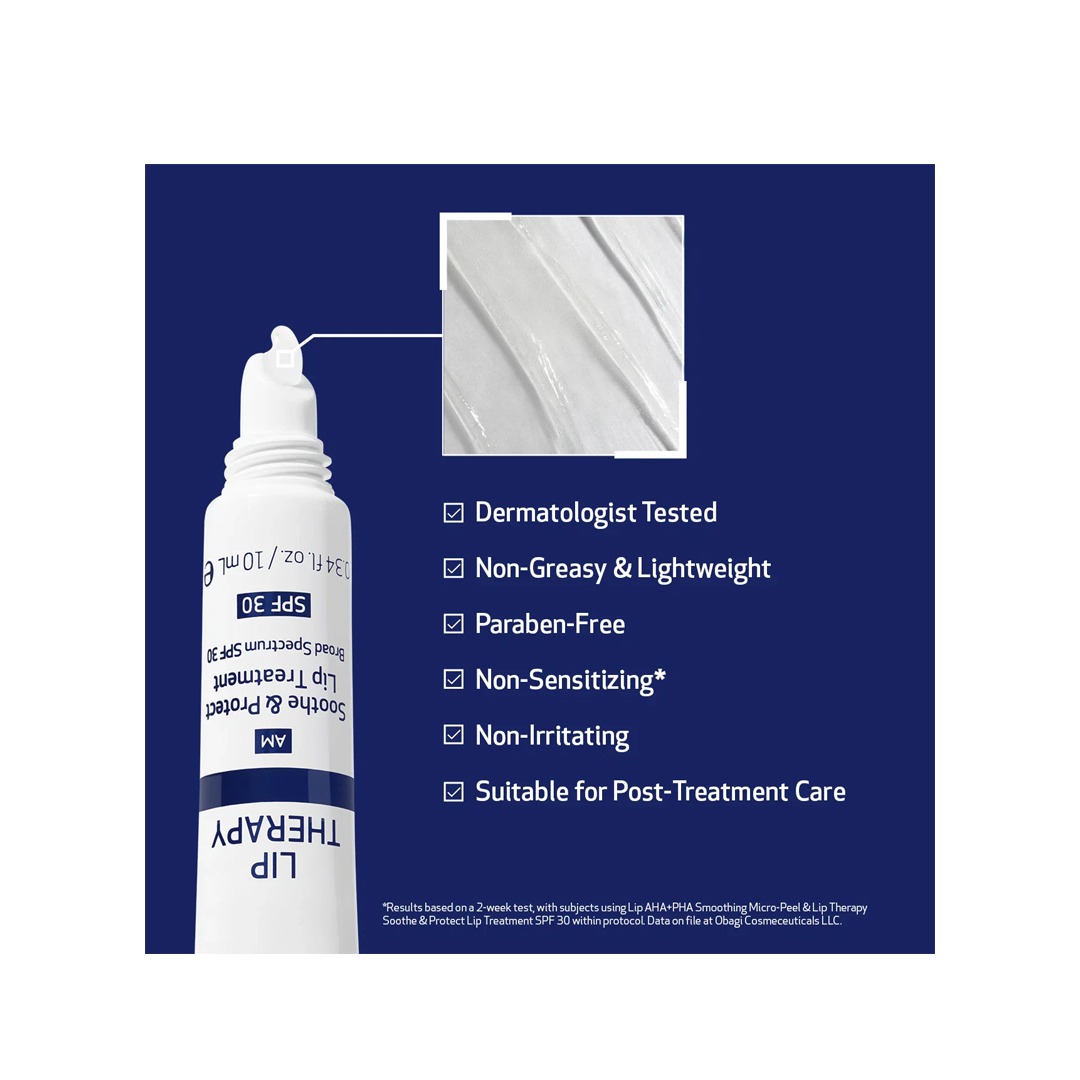 Obagi Soothe & Protect Lip Treatment Broad Spectrum SPF 30