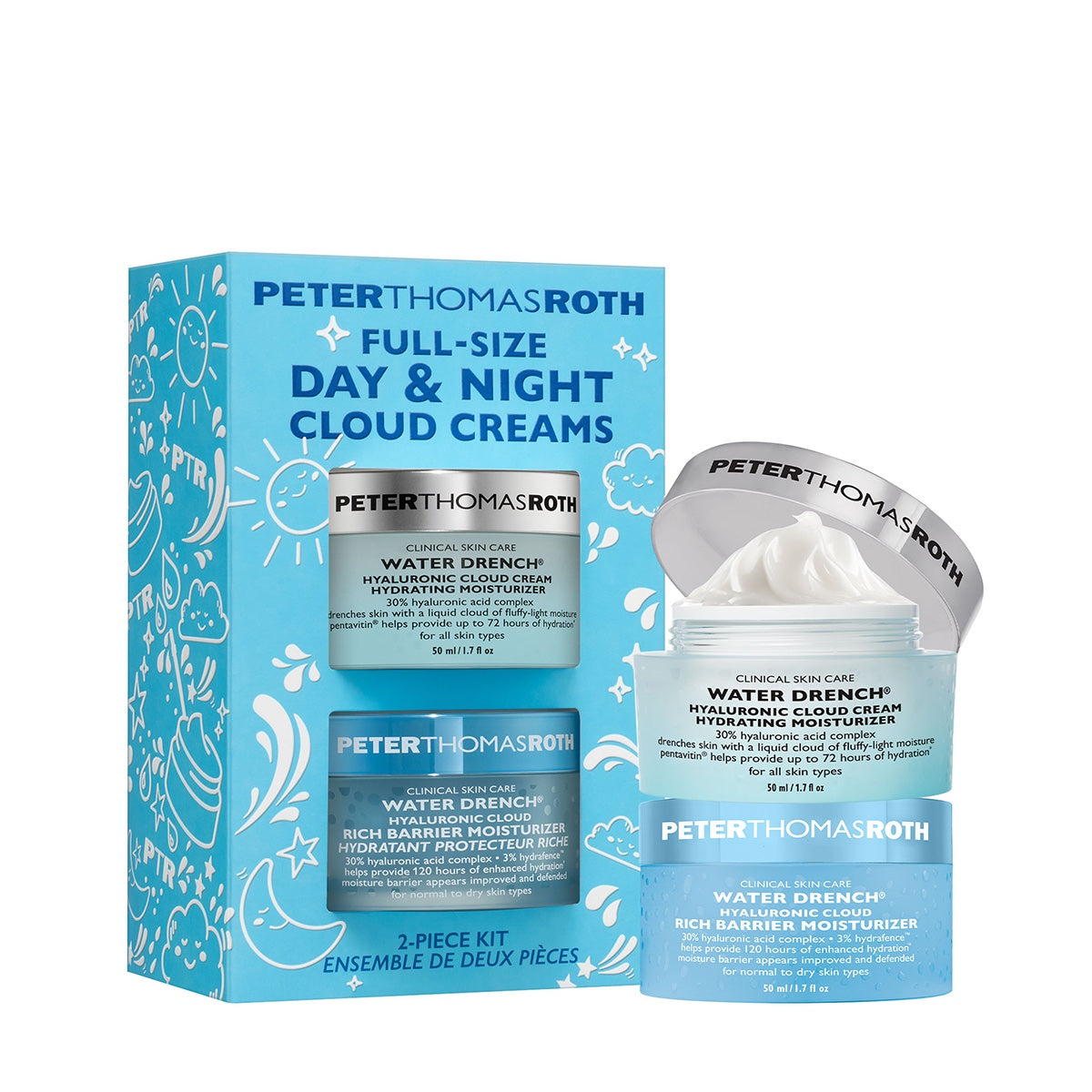 Peter Thomas Roth Full- Size Day & Night Cloud Creams Duo