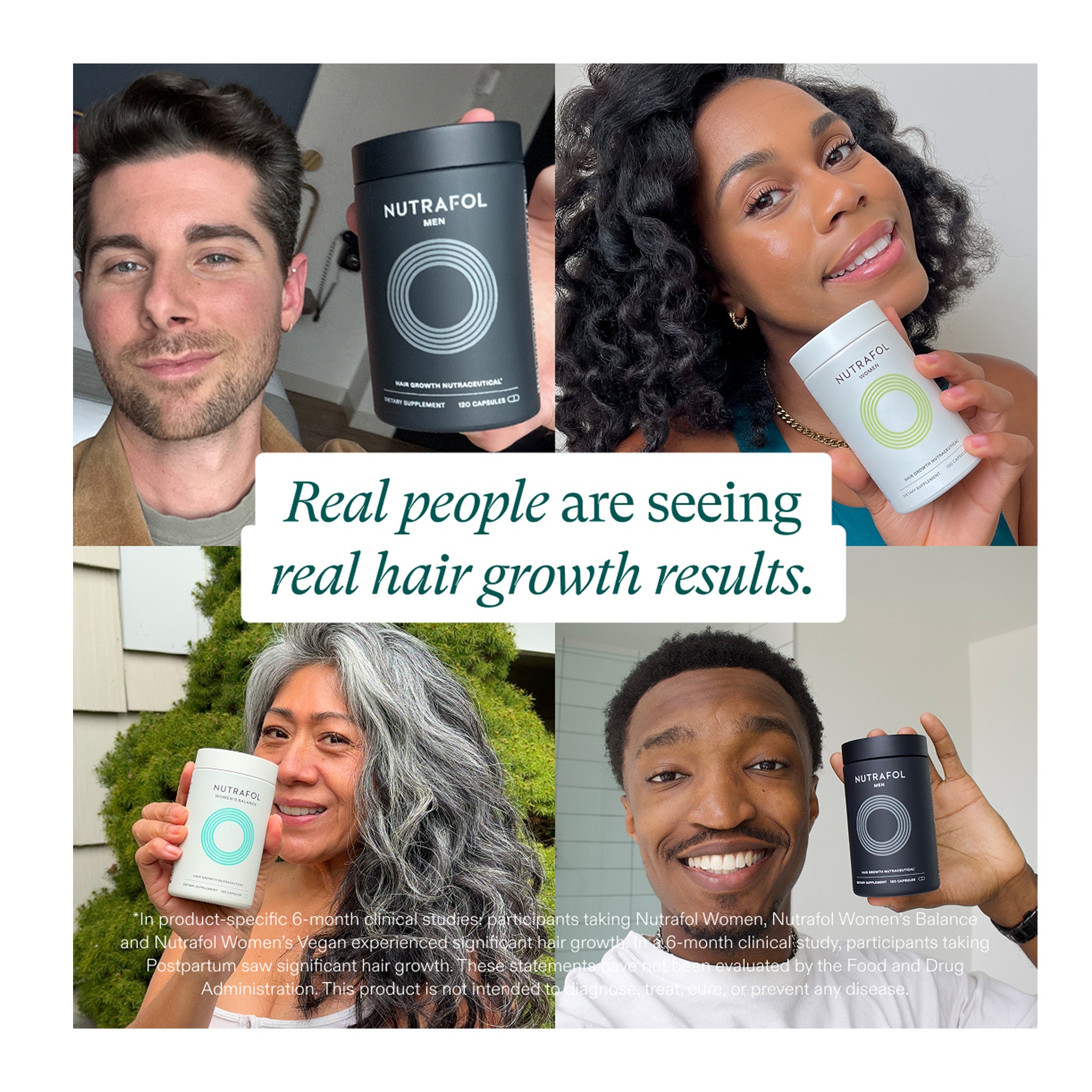 Nutrafol Hairbiotic MD Hair Wellness Booster Dietary Supplement