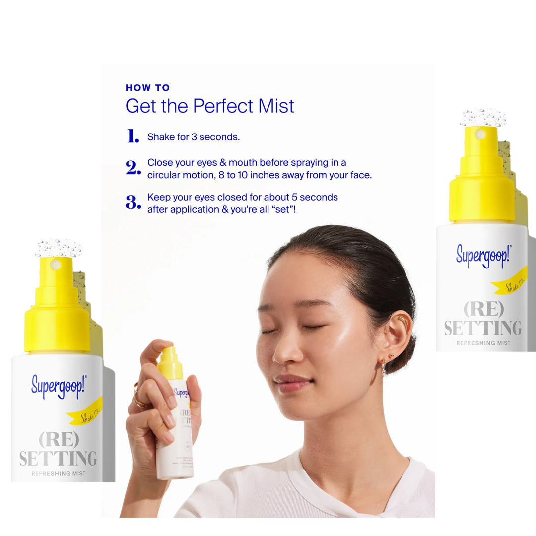 Supergoop! (Re)setting Refreshing Mist SPF 40