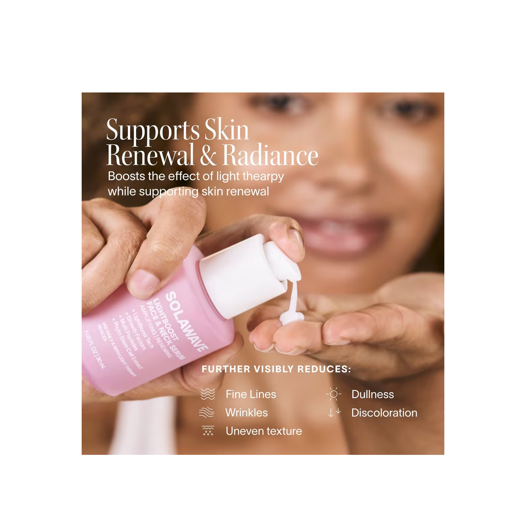 Solawave Lightboost Face & Neck Serum