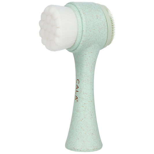 Cala Eco Friendly Dual-Action Facial Cleansing Brush