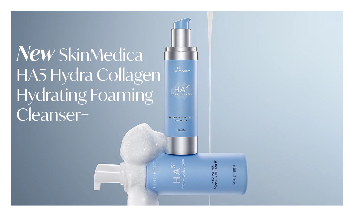 New Skinmedica HA5 Hydra Collagen Hydrating Foaming Cleanser