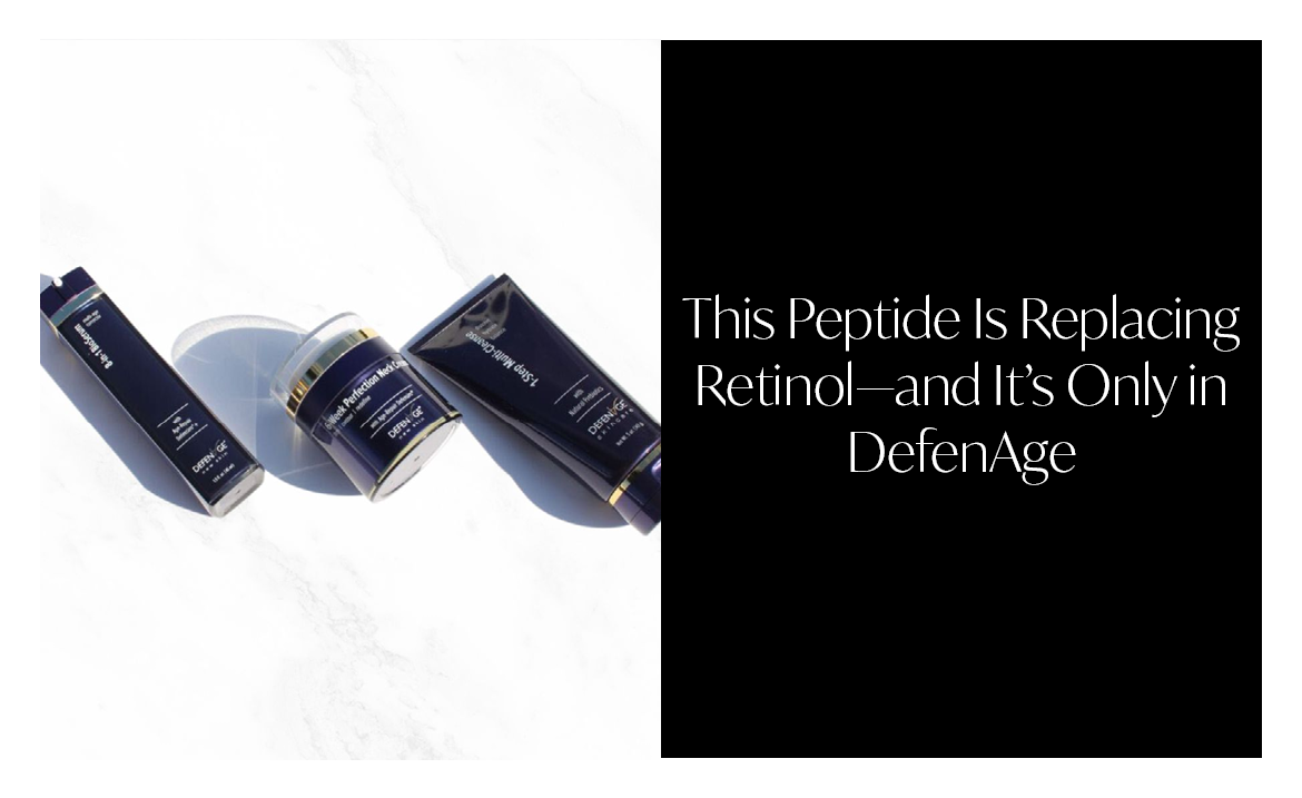 This Peptide Is Replacing Retinol—and It’s Only in DefenAge
