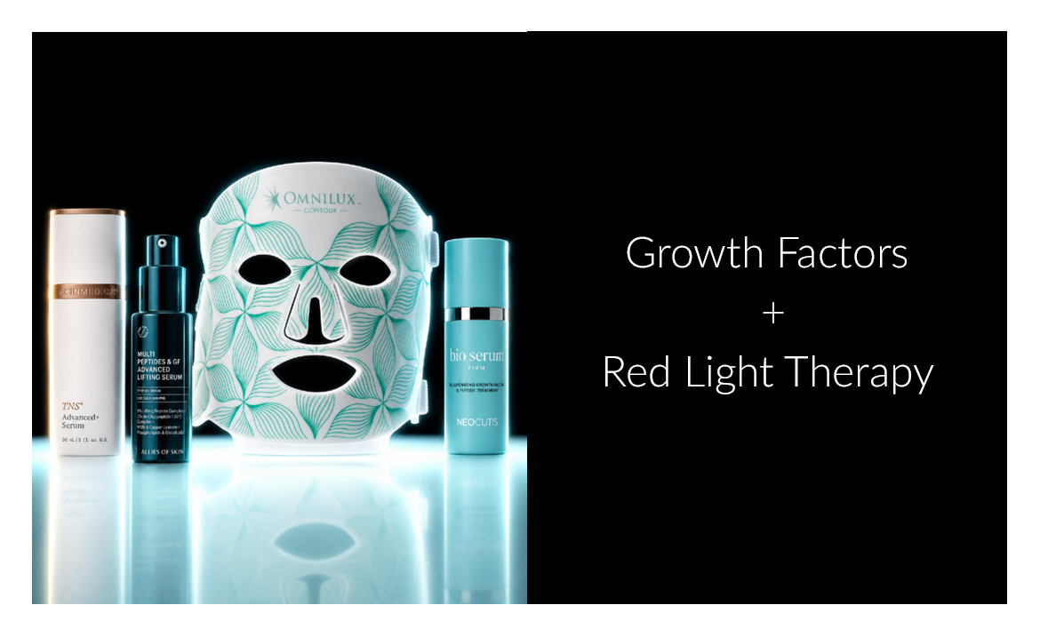 How Growth Factors Enhance the Benefits of LED Red Light Therapy