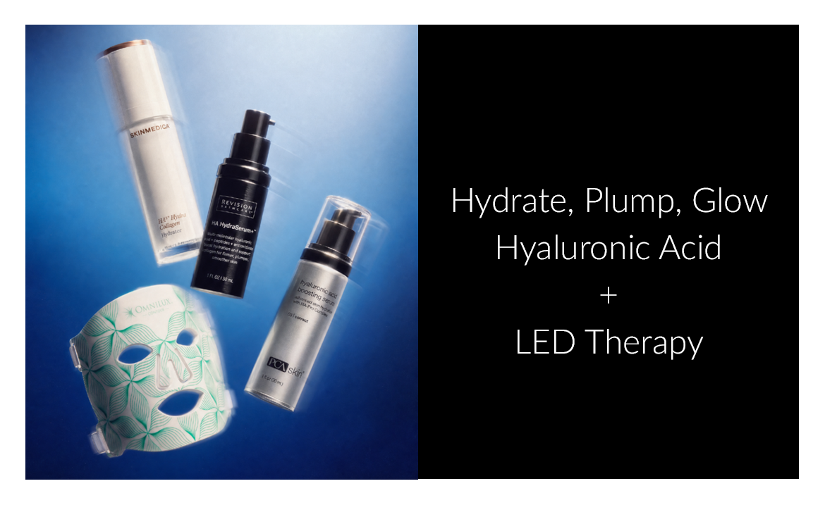 Hyaluronic Acid + Red Light Therapy: The Hydration-Boosting Duo