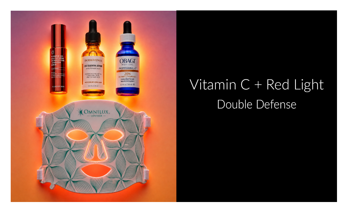 Vitamin C + Red Light Therapy: The Science Behind a Brighter Complexion