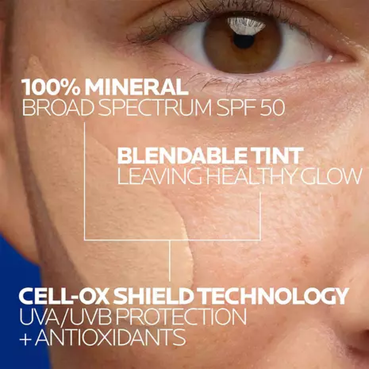 La Roche-Posay Anthelios Mineral Tinted Sunscreen for Face with SPF50