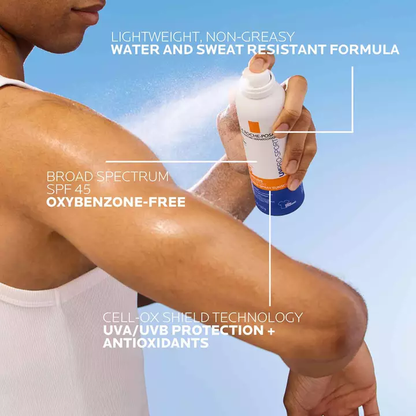 La Roche-Posay Anthelios UV Pro-Sport Sunscreen Spray SPF 45
