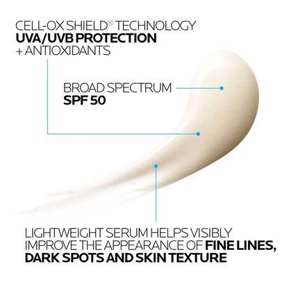 La Roche-Posay Anthelios AOX Antioxidant Serum with SPF 50 Sunscreen