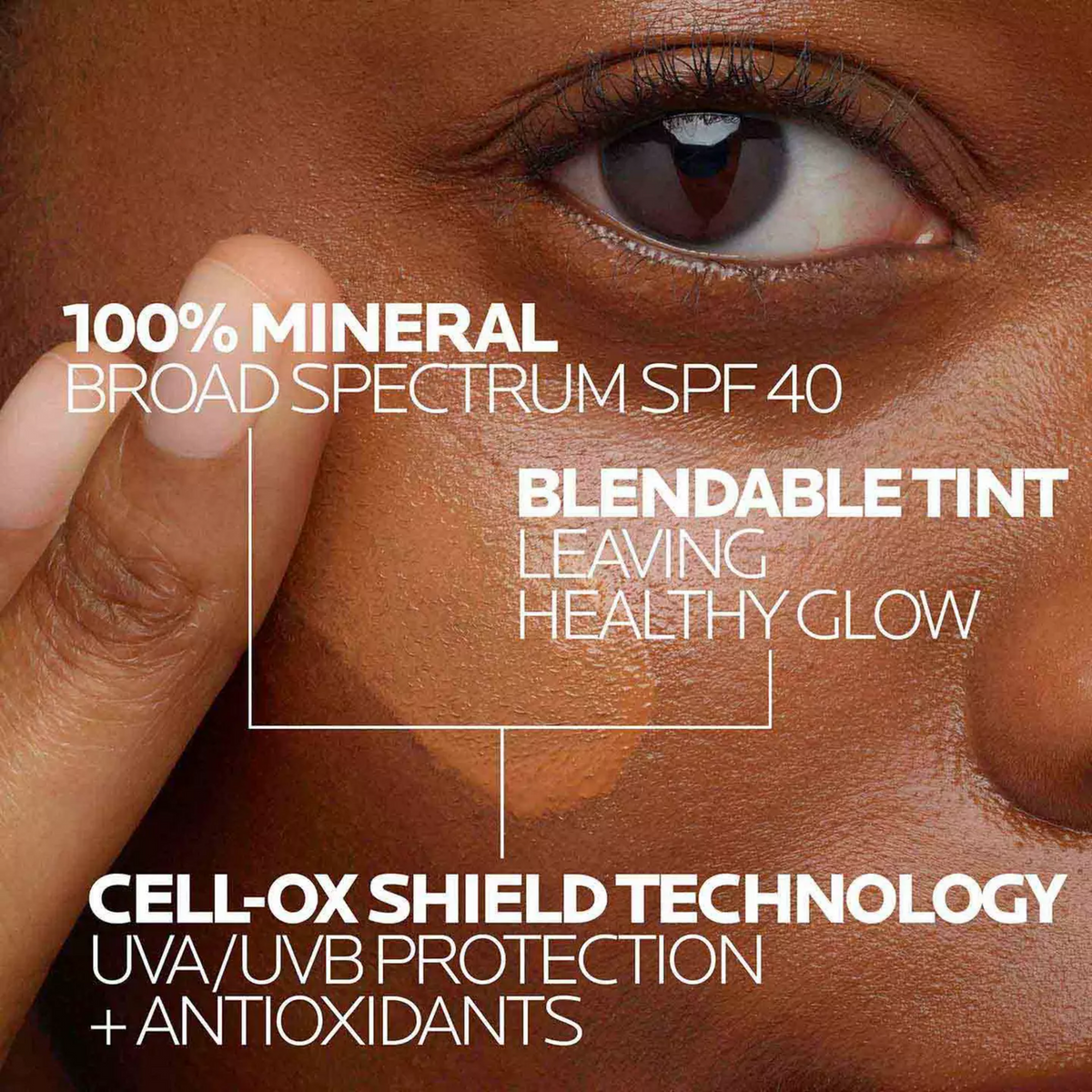 La Roche-Posay Anthelios Mineral Tinted Sunscreen for Face with SPF40