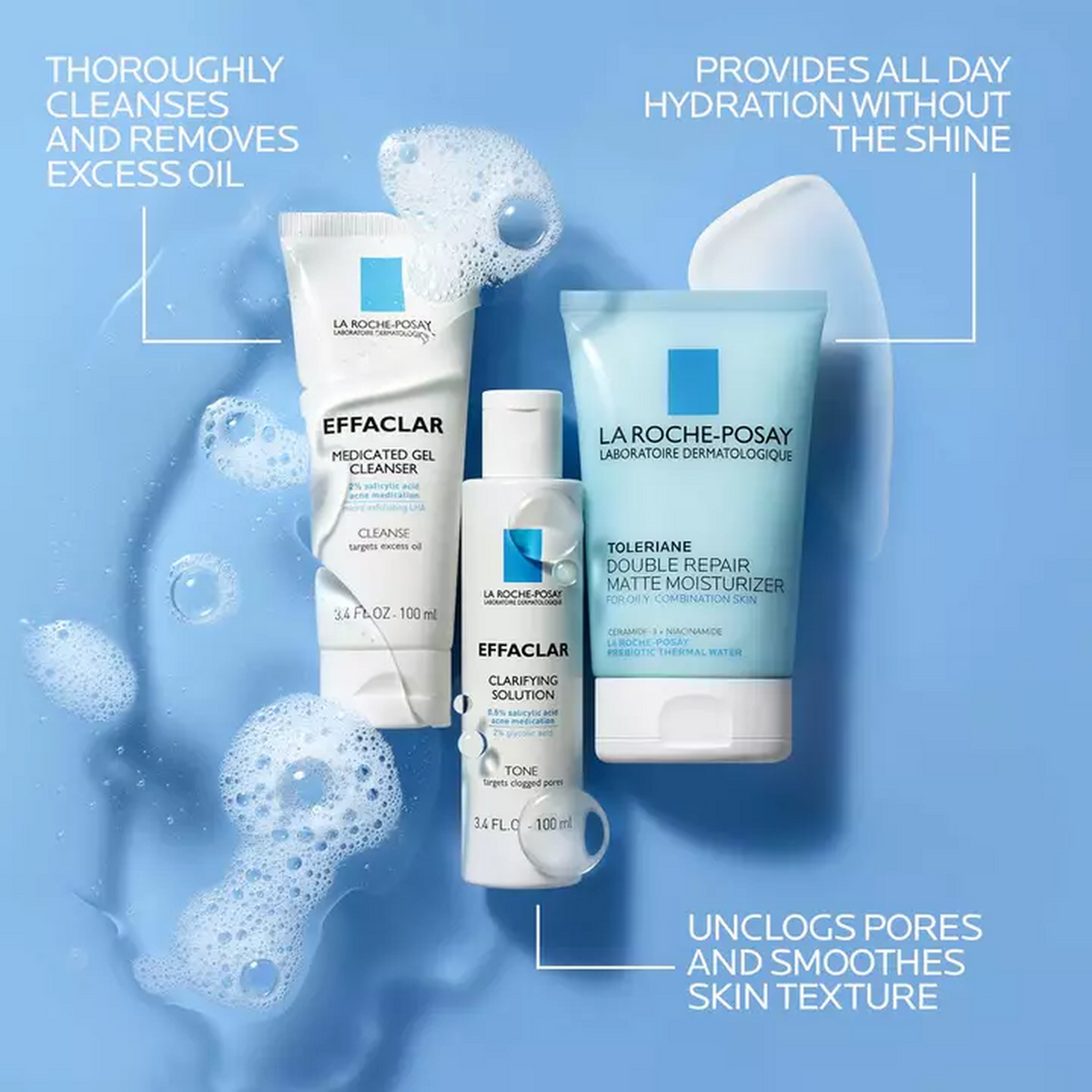 La Roche-Posay Effaclar Daily Acne Essentials Kit