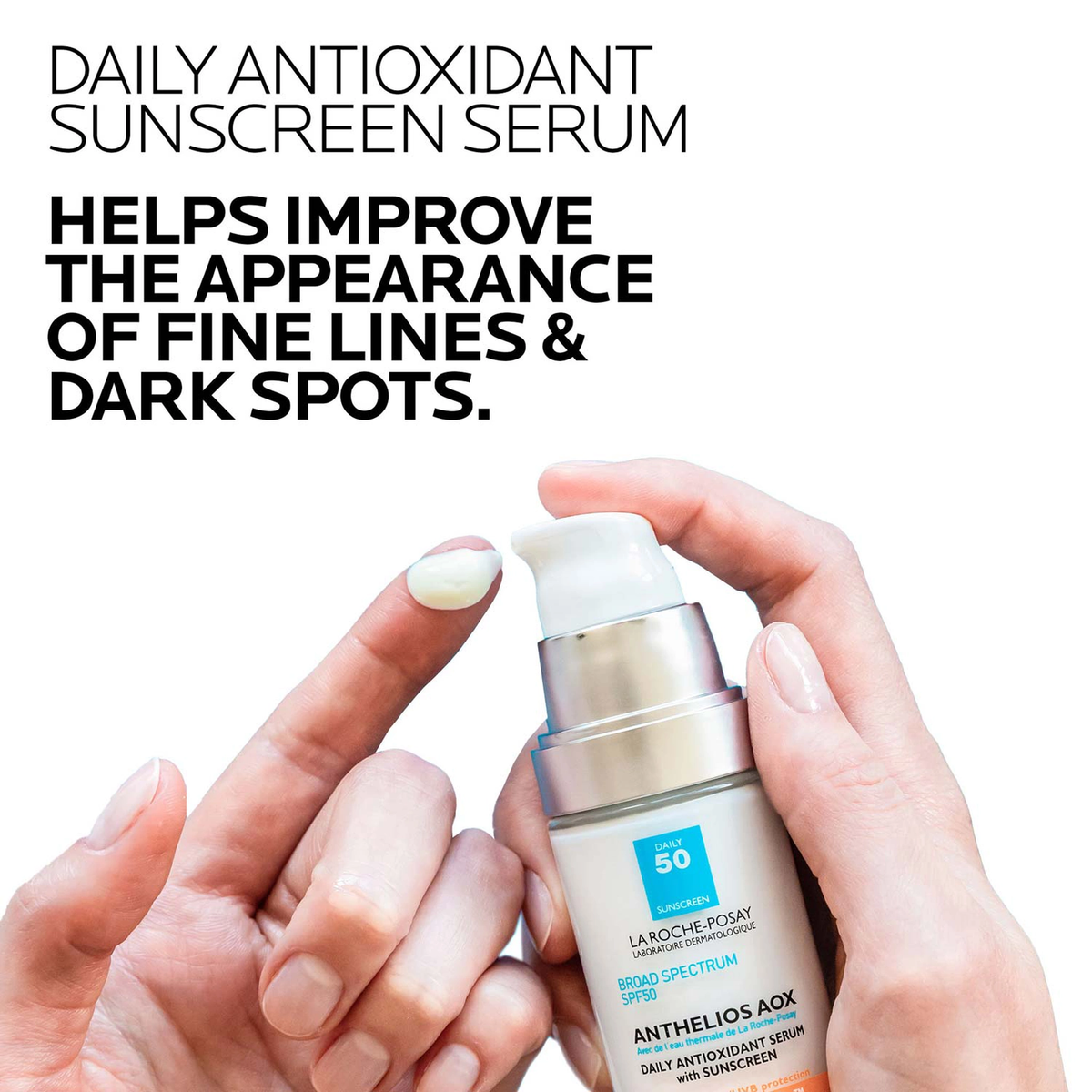 La Roche-Posay Anthelios AOX Antioxidant Serum with SPF 50 Sunscreen