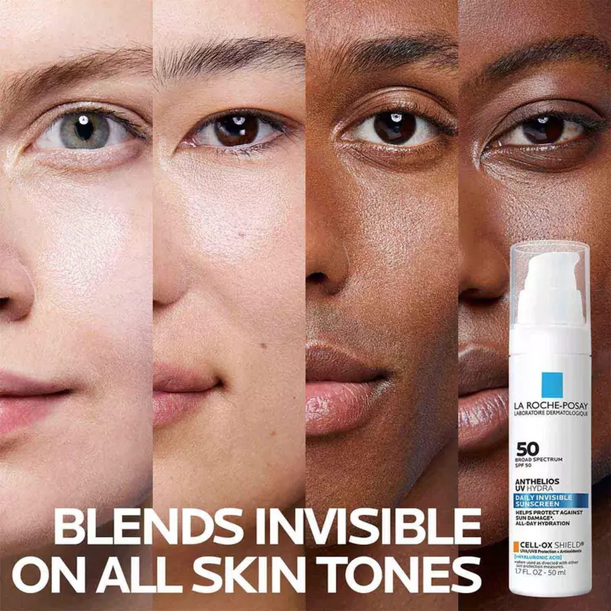 La Roche-Posay Anthelios UV Hydra Hydrating Face Sunscreen SPF 50 With Hyaluronic Acid