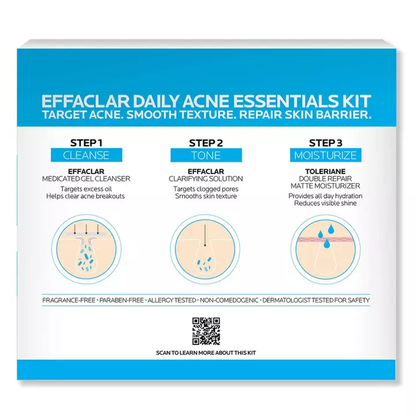La Roche-Posay Effaclar Daily Acne Essentials Kit