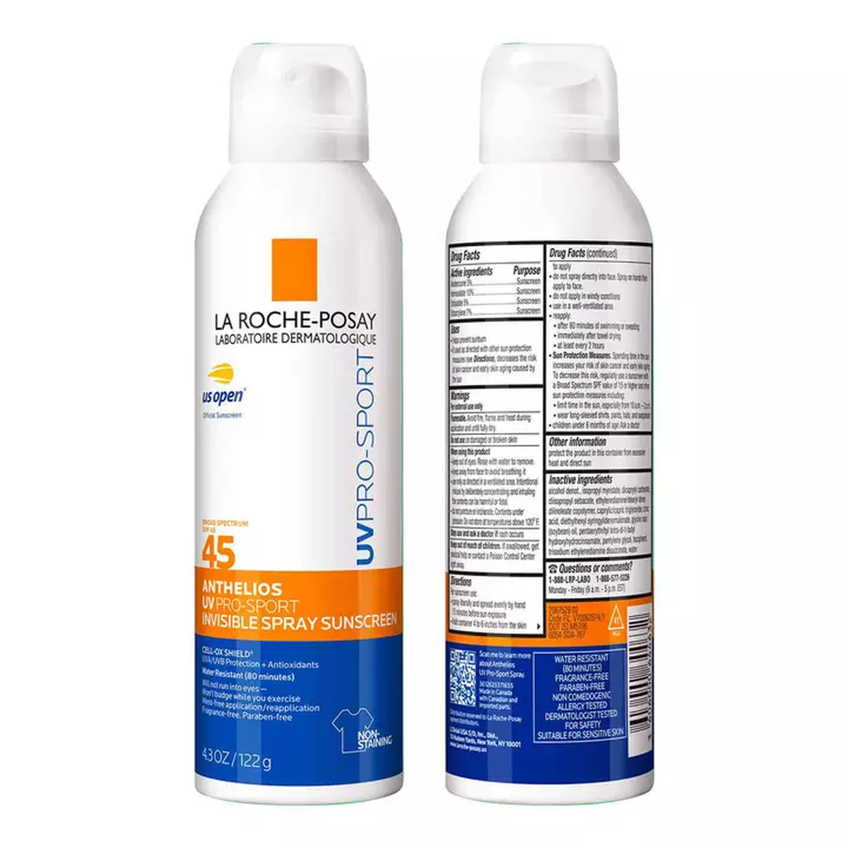 La Roche-Posay Anthelios UV Pro-Sport Sunscreen Spray SPF 45