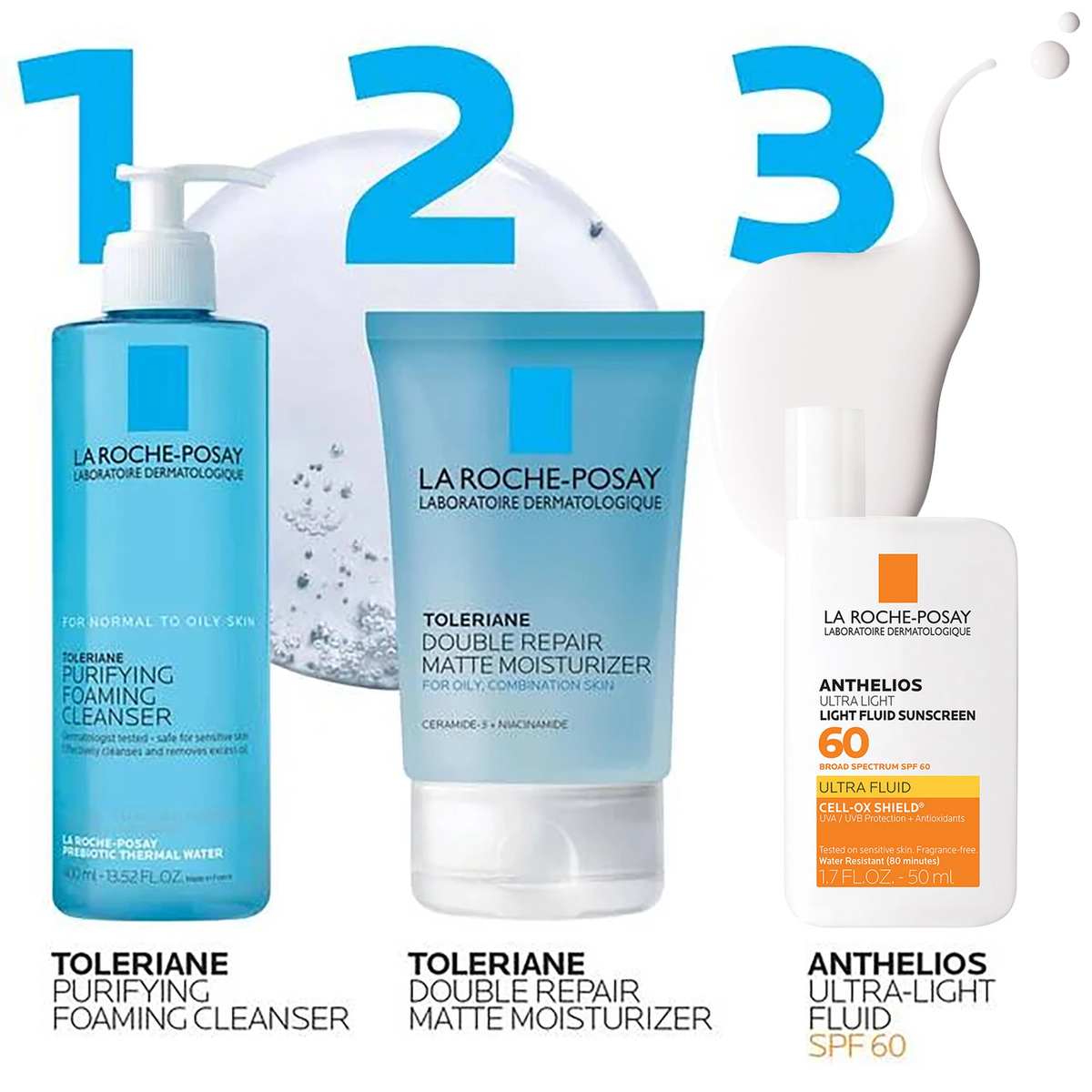La Roche-Posay Anthelios Ultra Light Fluid Facial Sunscreen SPF 60