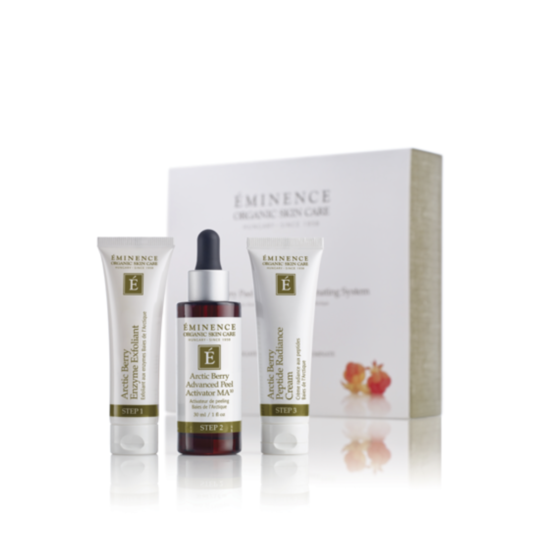 Eminence Organics Arctic Berry Peel &amp; Peptide Illuminating System