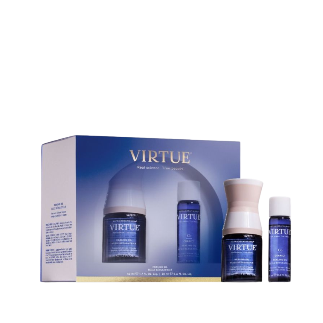 Virtue HOLIDAY 2025: Healing Oil Home &amp; Away Kit
