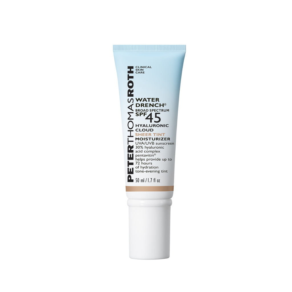 Peter Thomas Roth Water Drench Broad Spectrum SPF 45 Hyaluronic Cloud Sheer Tint Moisturizer