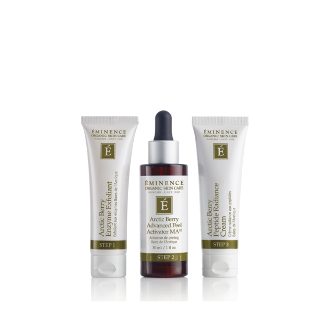 Eminence Organics Arctic Berry Peel &amp; Peptide Illuminating System