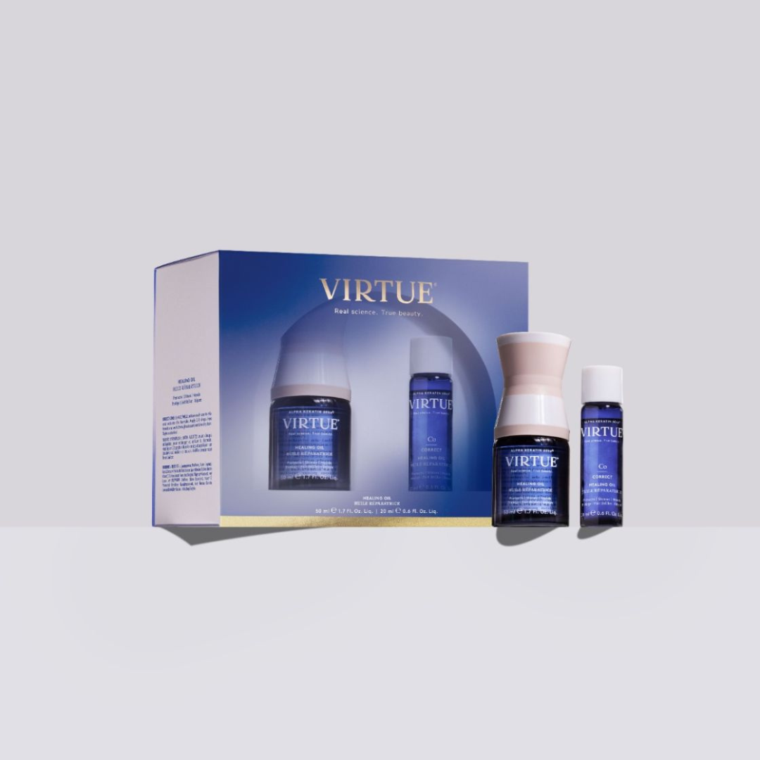 Virtue HOLIDAY 2025: Healing Oil Home &amp; Away Kit