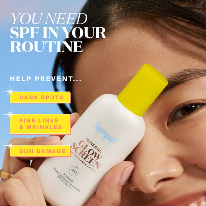 Supergoop Mineral Glowscreen Soft-Radiance Drops SPF 40